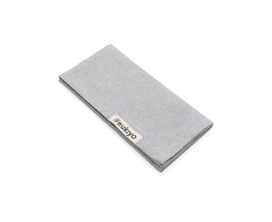 Set de 4 serviettes de table Ukiyo en rcotton 180gr Aware™ Gris - Ukiyo P261.252