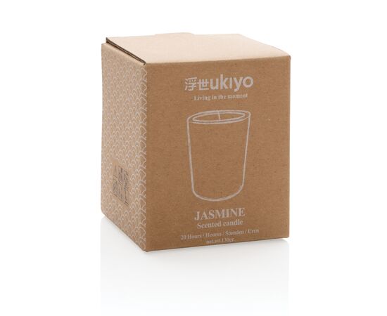 Bougie parfumée dans un verre Ukiyo Blanc - Ukiyo P262.933