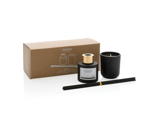 Ukiyo candle and fragrance sticks gift set Black - Ukiyo P262.971