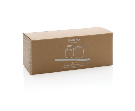 Ukiyo candle and fragrance sticks gift set Black - Ukiyo P262.971