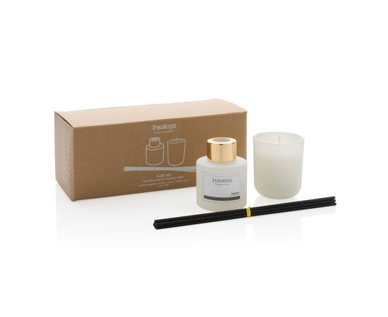 Ukiyo candle and fragrance sticks gift set White - Ukiyo P262.973