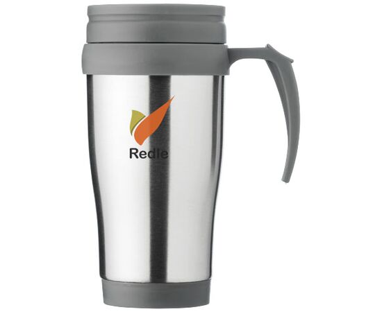 Sanibel 400 ml geïsoleerde thermosbeker Zilver, Grijs - Unbranded 10029601