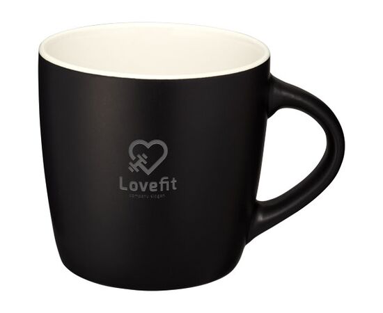 Mug Riviera 340ml Noir, Blanc - Unbranded 10047600