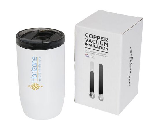 Lagom 380 ml Kupfer-Vakuum Isolierbecher Weiß - Unbranded 10054802