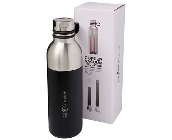 Koln 590 ml copper vacuum insulated sport bottle Black - Unbranded 10058800