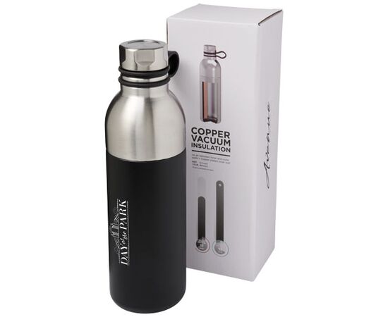 Koln 590 ml copper vacuum insulated sport bottle Black - Unbranded 10058800