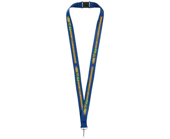 Lago lanyard met veiligheidssluiting Navy - Unbranded 10219301