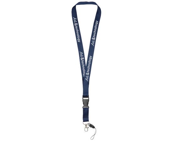 Sagan Lanyard mit abnehmbarer Schnalle und Handyband Marine - Unbranded 10250803