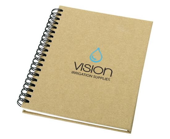 Mendel gerecycled notitieboek Naturel - Unbranded 10612200