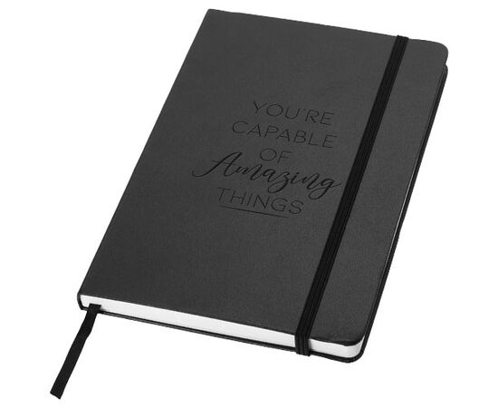 Classic A5 hardcover notitieboek Zwart - JournalBooks 10618100