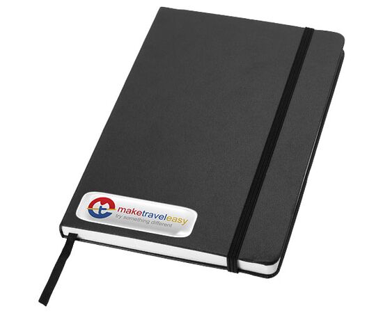 Classic A5 hardcover notitieboek Zwart - JournalBooks 10618100