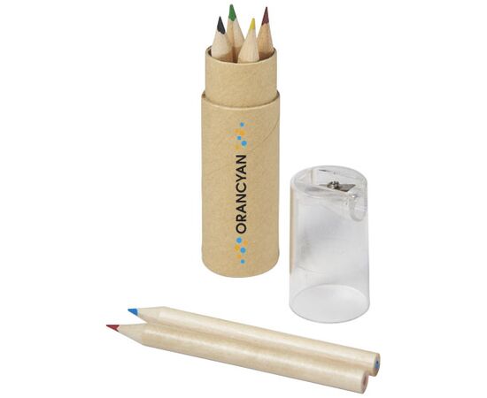 Kram 6-piece coloured pencil set Transparent - Unbranded 10622001
