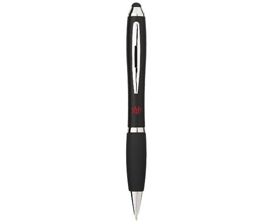 Nash coloured stylus ballpoint pen with black grip Black - Unbranded 10639200