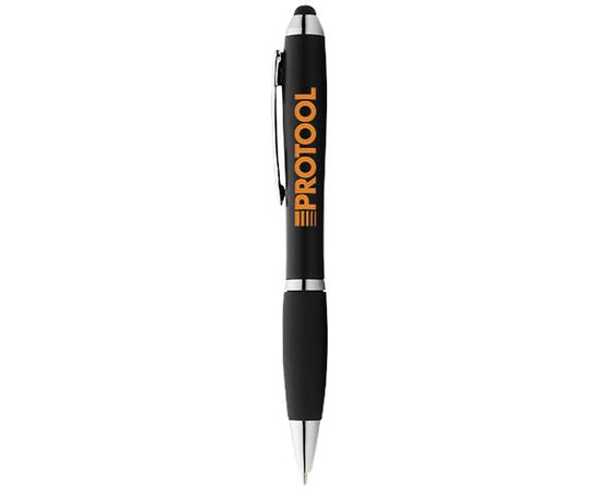 Nash coloured stylus ballpoint pen with black grip Black - Unbranded 10639200