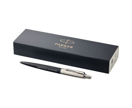 Parker Jotter Bond Street Kugelschreiber (blaue Mine) Schwarz, Silber - Parker 10683800