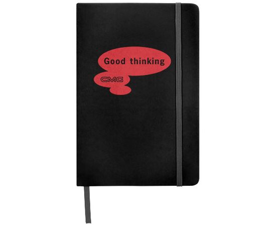Spectrum A5 hard cover notebook Black - Unbranded 10690400
