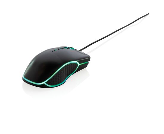 RGB Gaming Maus Schwarz - Gaming Hero P300.161