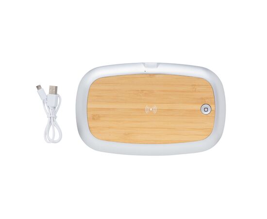 Rena UV-C steriliser box with 5W wireless charger Grey - XD Xclusive P301.132