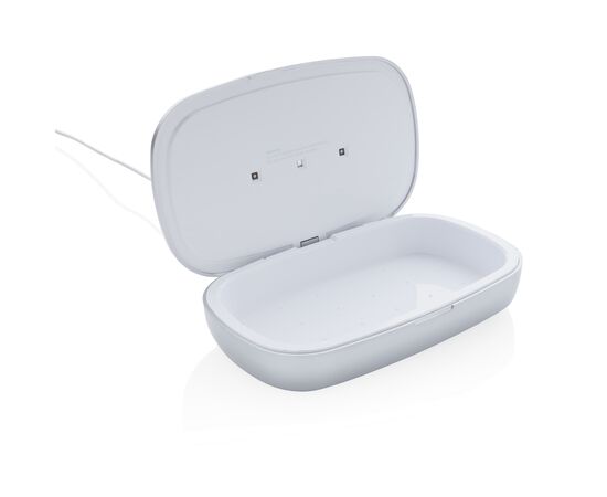 Rena UV-C steriliser box with 5W wireless charger Grey - XD Xclusive P301.132