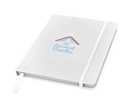 Carnet de notes A5 Spectrum avec pages blanches Blanc - Unbranded 10709102