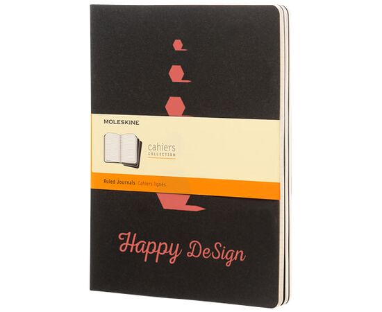 Moleskine Cahier Journal XL - ruled Black - Moleskine 10715900