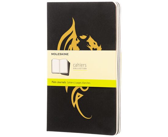 Moleskine Cahier Journal L - effen Zwart - Moleskine 10719200