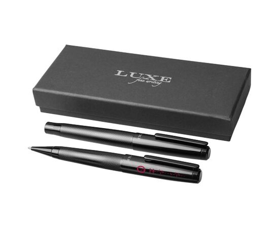 Coffret cadeau stylo duo Gloss (encre noire) Noir - Luxe 10724800 Coffret cadeau stylo duo Gloss (encre noire) Noir - Luxe 10724800