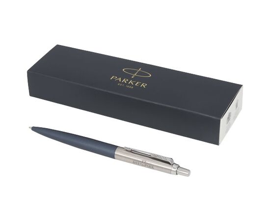 Parker Jotter XL matt mit Kugelschreiber mit Chromverzierung (blaue Mine) Blau - Parker 10732701