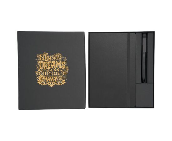 Moleskine Notizbuch und Stift Set Schwarz - Moleskine 10734200