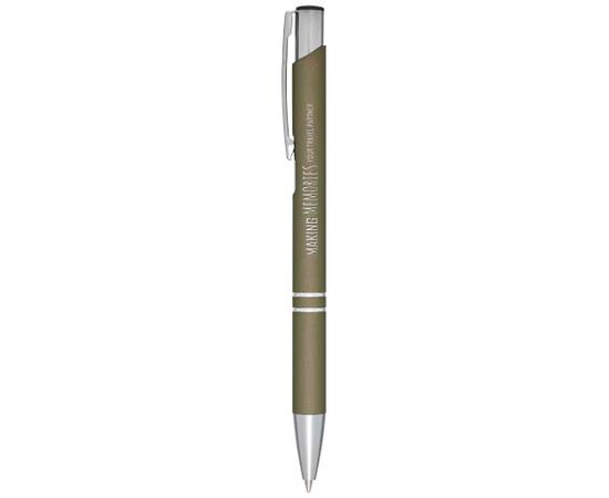 Moneta Soft Touch Druckkugelschreiber Waldgrün - Unbranded 10743764