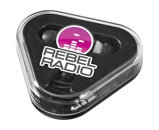 Rebel Ohrhörer Schwarz, Weiß - Unbranded 10821305