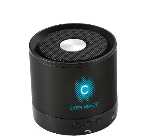 Haut-parleur aluminium Bluetooth® Greedo Noir - Unbranded 10826400