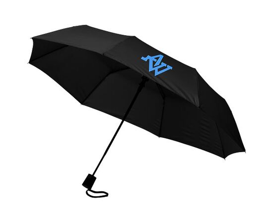 Parapluie 21" pliable à ouverture automatique Wali Noir - Unbranded 10907700