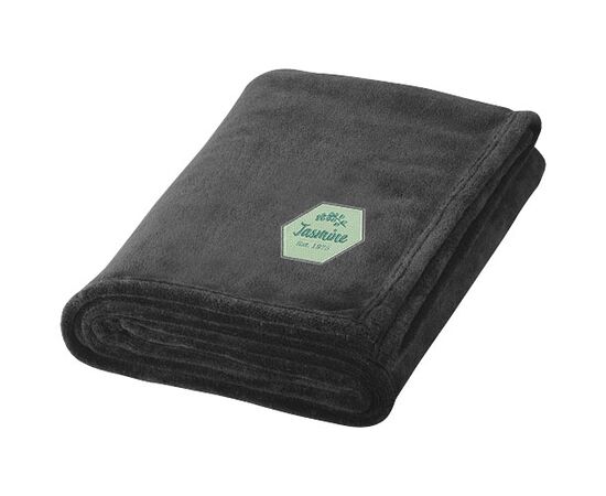 Bay extra zachte fleece deken Zwart - Unbranded 11281000