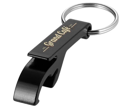 Tao sleutelhanger met fles- en blikopener Zwart - Unbranded 11801800