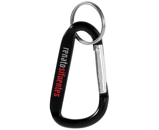 Porte-clés mousqueton Timor Noir - Unbranded 11808500