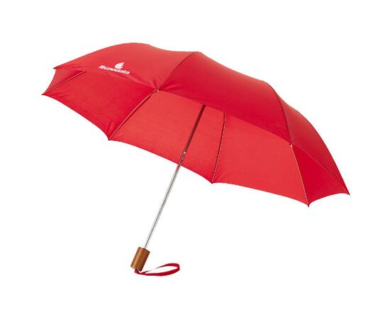 Oho 20'' opvouwbare paraplu Rood - Unbranded 19547887