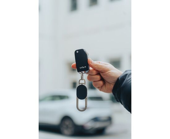 Keyfinder sleutelhanger met wereldwijd lokaliseren en USB C Zwart, Grijs - XD Collection P301.6301