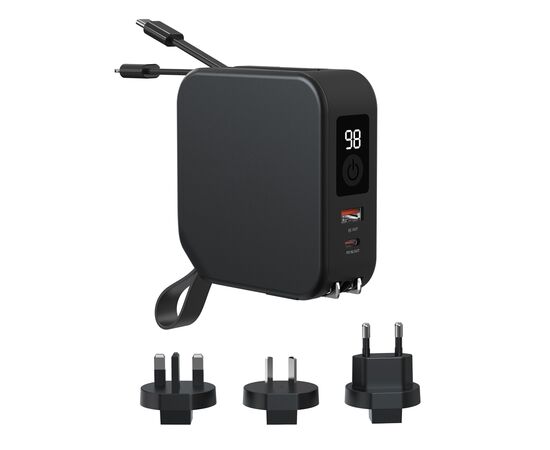 Urban Vitamin Saratoga 5-in-1 universele lader Zwart - Urban Vitamin P301.951