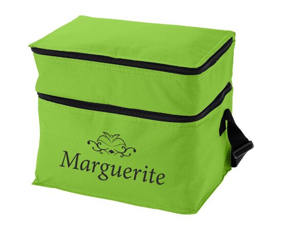 Oslo koeltas met twee aparte vakken 13L Lime - Unbranded 11960003