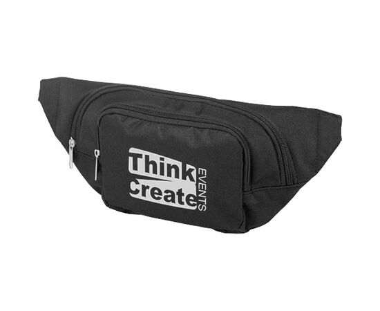 Santander waist bag with two compartments Black - Unbranded 11996700
