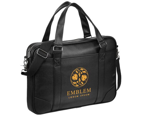 Oxford 15.6" slim laptop briefcase 5L Black - Unbranded 12020100 Oxford 15.6" slim laptop briefcase 5L Black - Unbranded 12020100