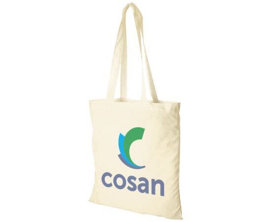 Peru 180 g/m² cotton tote bag 7L Natural  - Unbranded 12033200