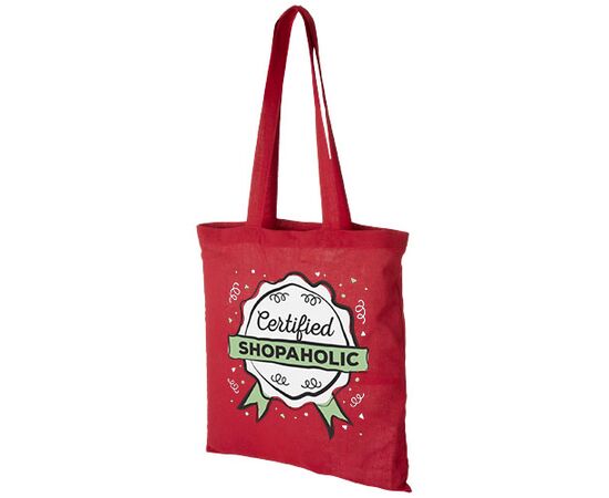 Peru 180 g/m² Baumwoll Tragetasche 7L Rot - Unbranded 12033204