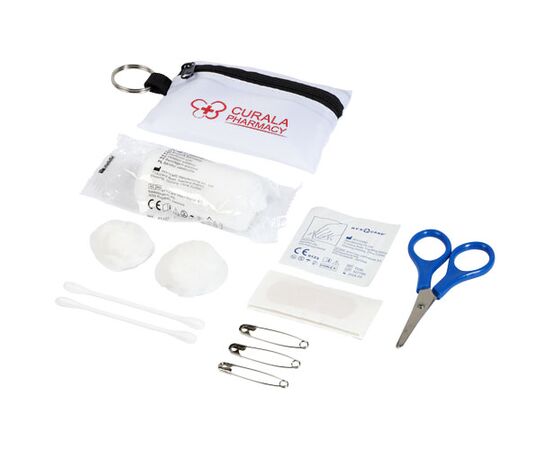 Pochette porte-clés 16 pièces pour premiers secours Valdemar Blanc - Unbranded 12200902