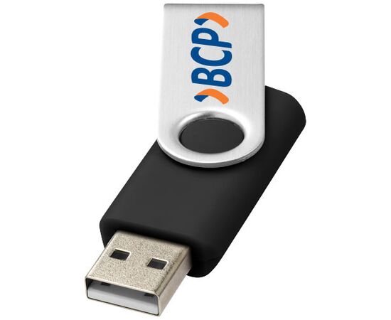 Rotate-basic USB 2GB Zwart, Zilver - Unbranded 12350400 Rotate-basic USB 2GB Zwart, Zilver - Unbranded 12350400