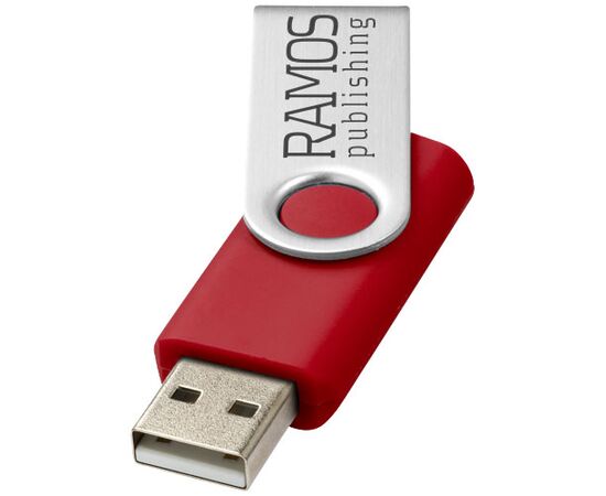 Clé USB 2 Go Rotate-basic Rouge, Argent - Unbranded 12350403