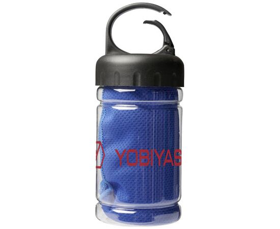 Remy cooling towel in PET container Royal blue - Unbranded 12617005