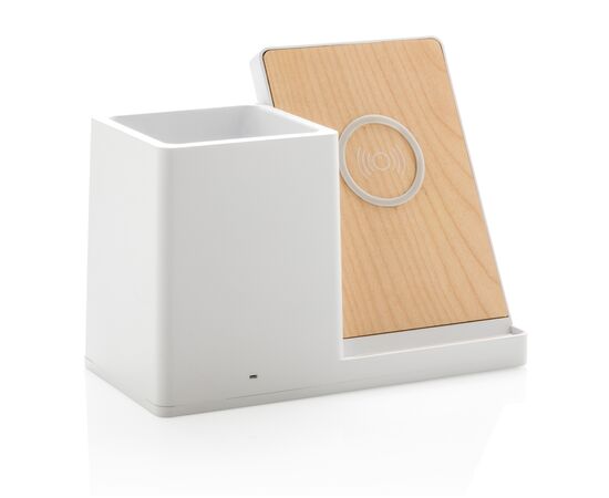 Ontario RCS recycled plastic 10W wireless charger White - XD Xclusive P308.403