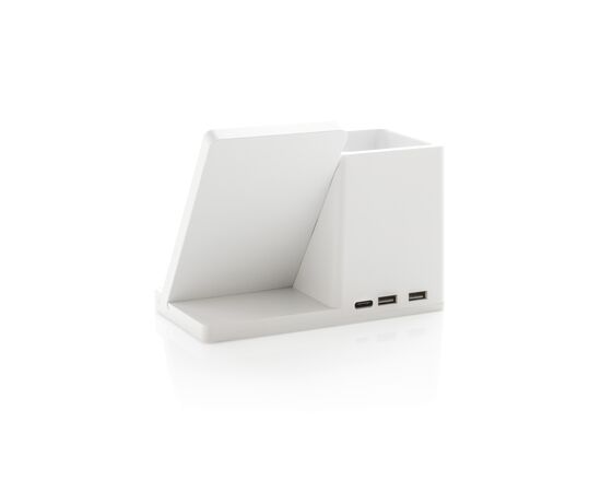 Ontario RCS recycled plastic 10W wireless charger White - XD Xclusive P308.403